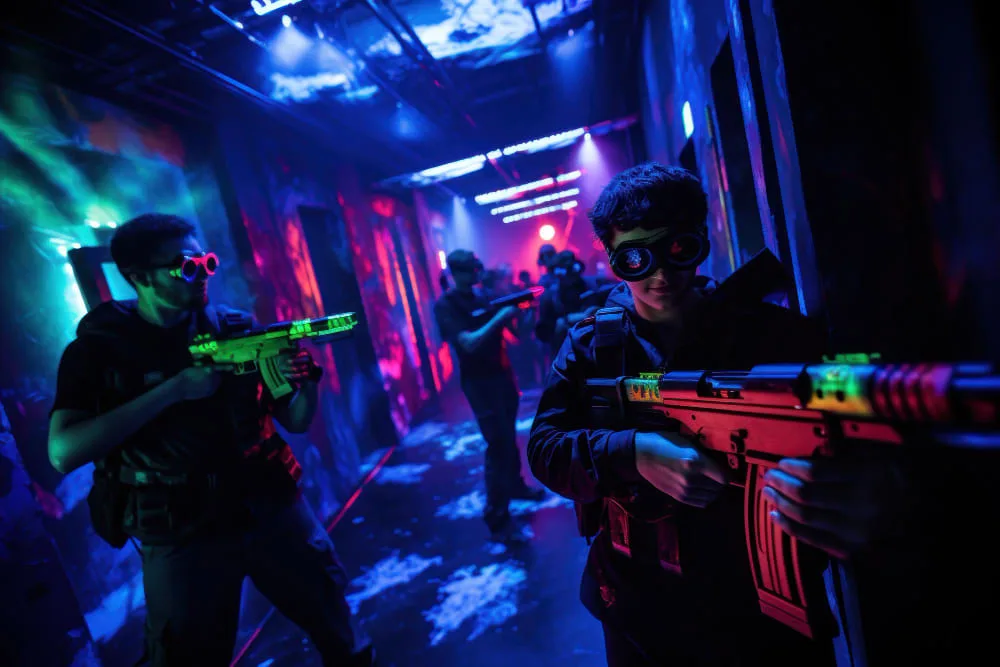 Paintball laserowy – sport dla całej rodziny bez siniaków